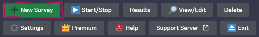 Screenshot of /home command