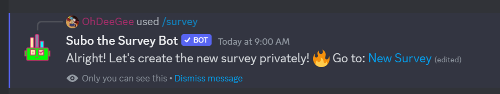Follow the link to the new private thread